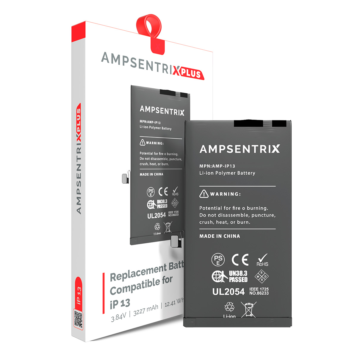 Bateria Ampsentrix Plus iPhone 13